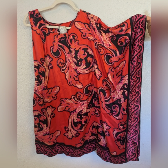 Yoana Baraschi Silk Kaftan midi Dress - Picture 2 of 15